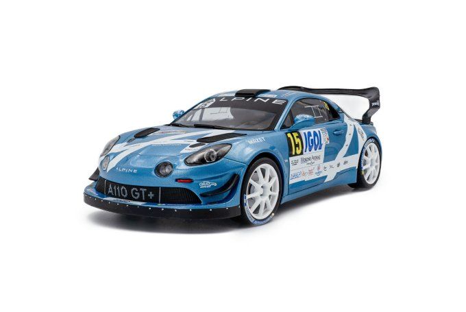  ALPINE A110 RGT+ BLUE #15  R.ASTIER / D.GIRAUDET RALLYE DU  MONT BLANC 2024