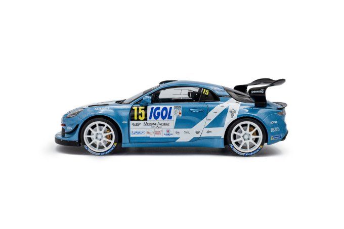  ALPINE A110 RGT+ BLUE #15  R.ASTIER / D.GIRAUDET RALLYE DU  MONT BLANC 2024