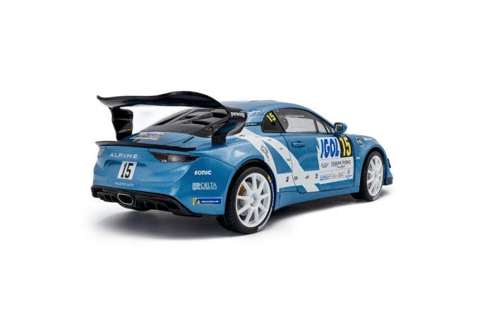  ALPINE A110 RGT+ BLUE #15  R.ASTIER / D.GIRAUDET RALLYE DU  MONT BLANC 2024