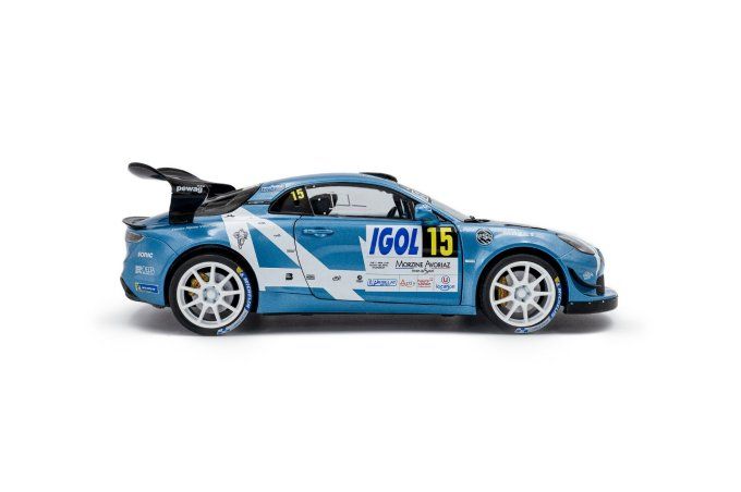  ALPINE A110 RGT+ BLUE #15  R.ASTIER / D.GIRAUDET RALLYE DU  MONT BLANC 2024