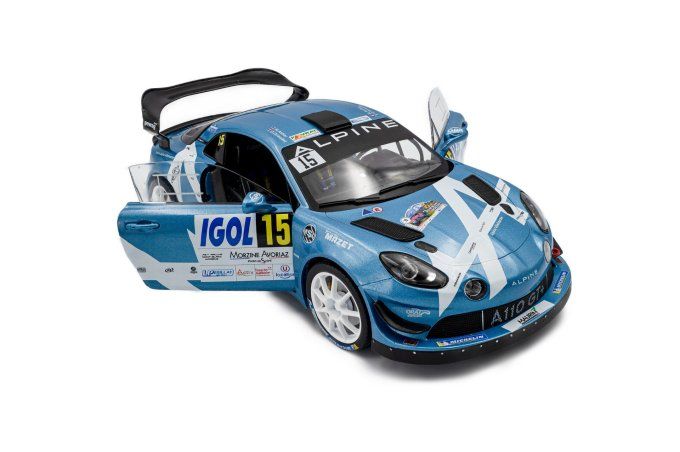  ALPINE A110 RGT+ BLUE #15  R.ASTIER / D.GIRAUDET RALLYE DU  MONT BLANC 2024