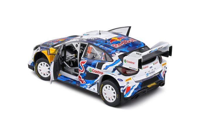 FORD PUMA RALLY1 HYBRID  WHITE #16 FOURMAUX/CORIA RALLY  SWEDEN 2024