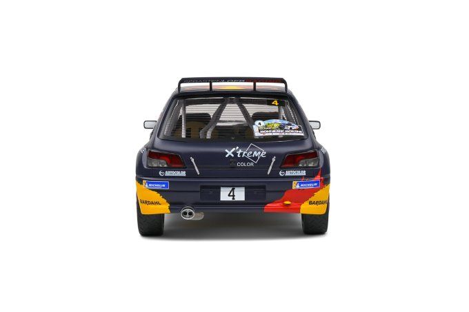 PEUGEOT 306 MAXI BLACK #4  S.LOEB / D.ELENA RALLYE DU MONT  BLANC 2021