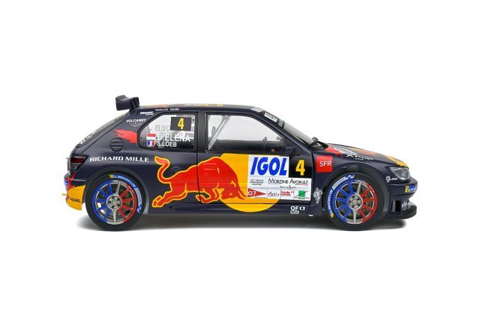PEUGEOT 306 MAXI BLACK #4  S.LOEB / D.ELENA RALLYE DU MONT  BLANC 2021