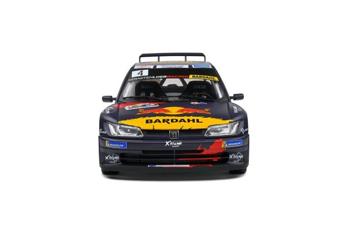 PEUGEOT 306 MAXI BLACK #4  S.LOEB / D.ELENA RALLYE DU MONT  BLANC 2021