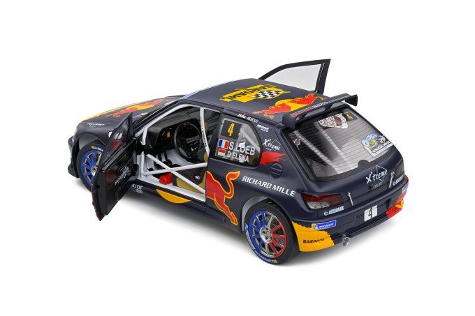 PEUGEOT 306 MAXI BLACK #4  S.LOEB / D.ELENA RALLYE DU MONT  BLANC 2021