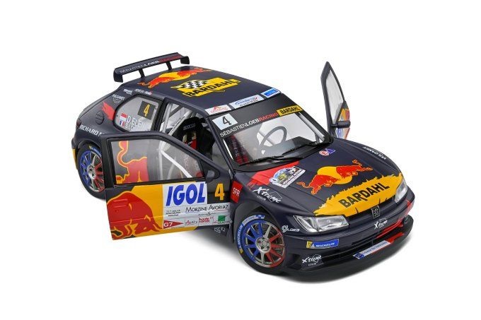PEUGEOT 306 MAXI BLACK #4  S.LOEB / D.ELENA RALLYE DU MONT  BLANC 2021