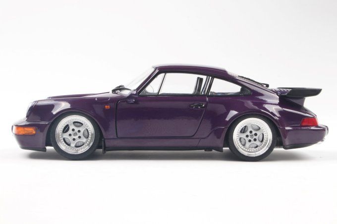 PORSCHE 911 (964) TURBO VIOLET BLUE METALLIC 1990