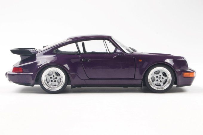 PORSCHE 911 (964) TURBO VIOLET BLUE METALLIC 1990