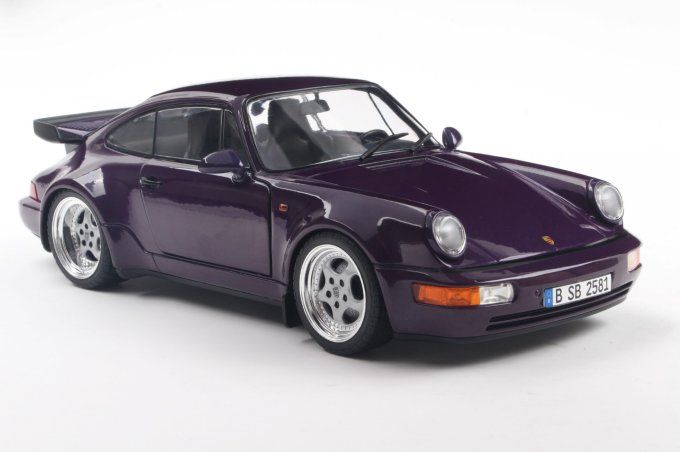 PORSCHE 911 (964) TURBO VIOLET BLUE METALLIC 1990
