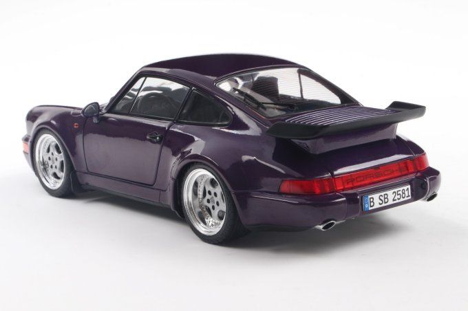 PORSCHE 911 (964) TURBO VIOLET BLUE METALLIC 1990