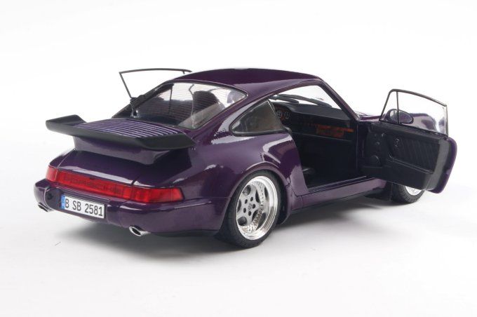 PORSCHE 911 (964) TURBO VIOLET BLUE METALLIC 1990