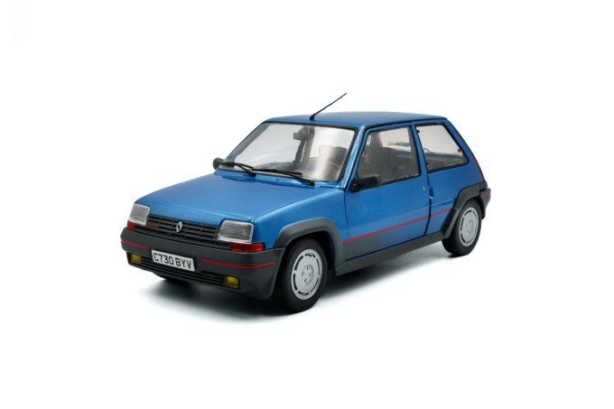 RENAULT 5 GT TURBO MK1  BLEU ALPINE 1985