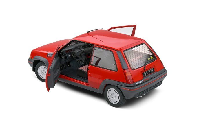  RENAULT 5 GT TURBO MK1  ROUGE VIF 1985