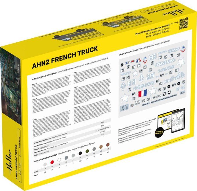 STARTER KIT AHN2 French Truck in 1:35