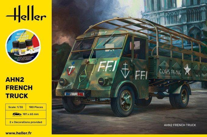 STARTER KIT AHN2 French Truck in 1:35