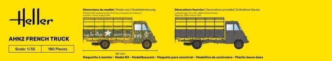 STARTER KIT AHN2 French Truck in 1:35