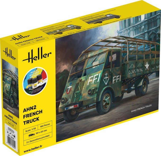 STARTER KIT AHN2 French Truck in 1:35