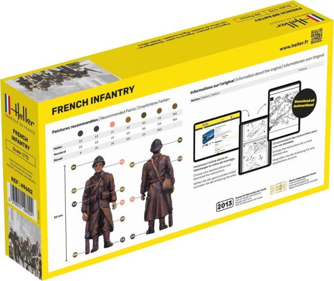 French Infantry in 1:72