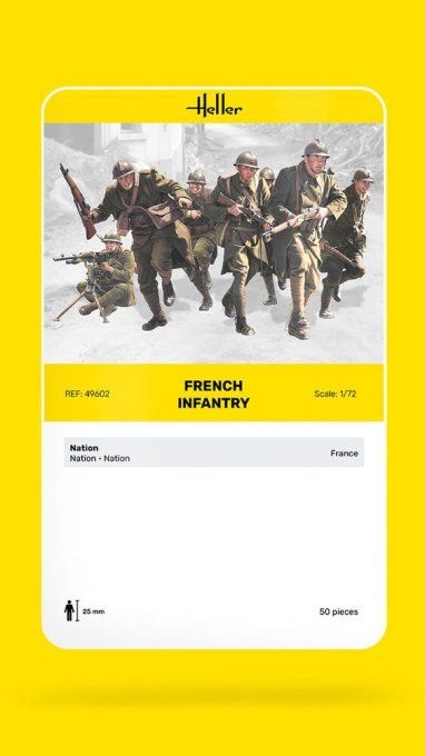 French Infantry in 1:72