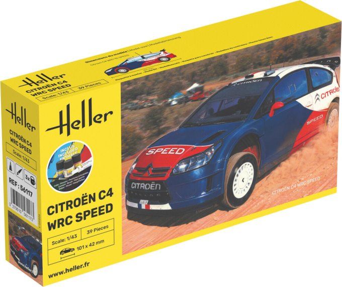 STARTER KIT Citroën C4 WRC Speed in 1:43