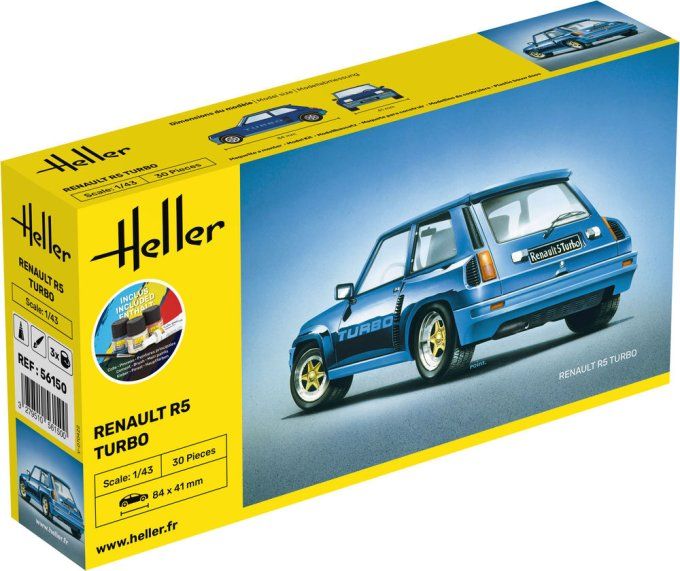 STARTER KIT Renault R5 Turbo in 1:43