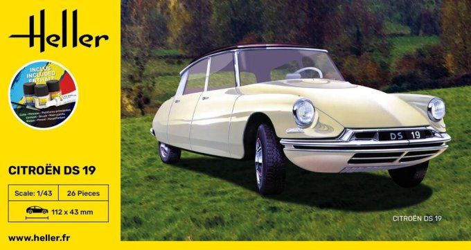 STARTER KIT Citroen DS 19 in 1:43