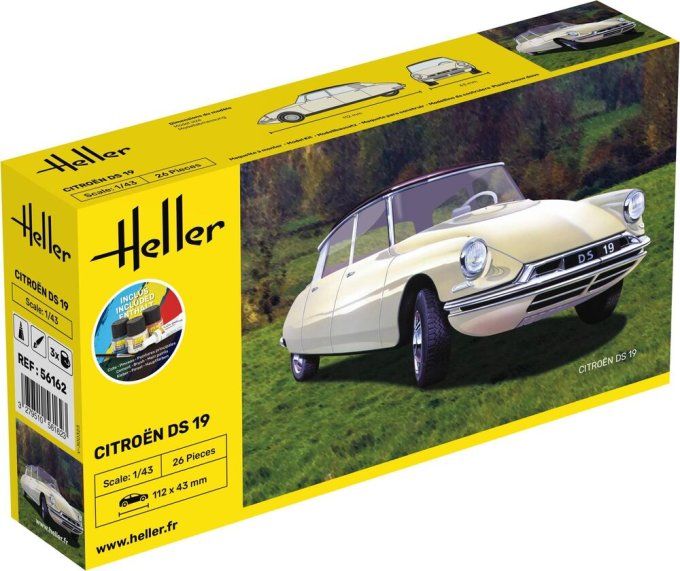 STARTER KIT Citroen DS 19 in 1:43