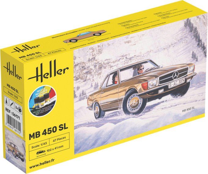 STARTER KIT MB 450 SL in 1:43
