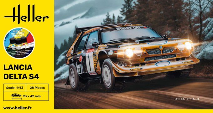STARTER KIT Lancia Delta S4 in 1:43