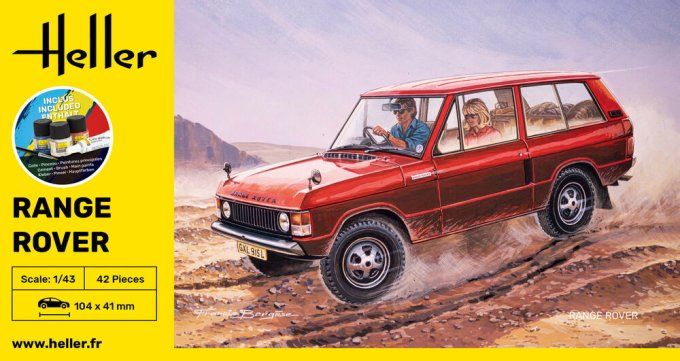 STARTER KIT Range Rover in 1:43