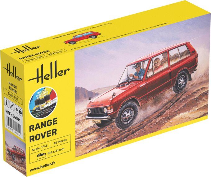 STARTER KIT Range Rover in 1:43
