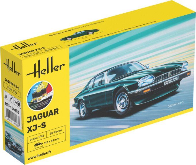 STARTER KIT Jaguar XJ-S in 1:43