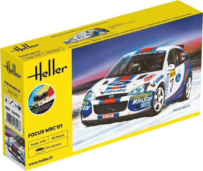 STARTER KIT Focus WRC'01 in 1:43