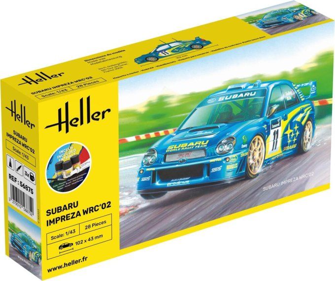 STARTER KIT Impreza WRC'02 in 1:43