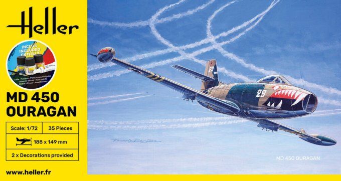STARTER KIT MD 450 Ouragan in 1:72