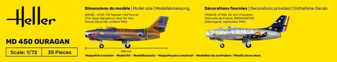 STARTER KIT MD 450 Ouragan in 1:72