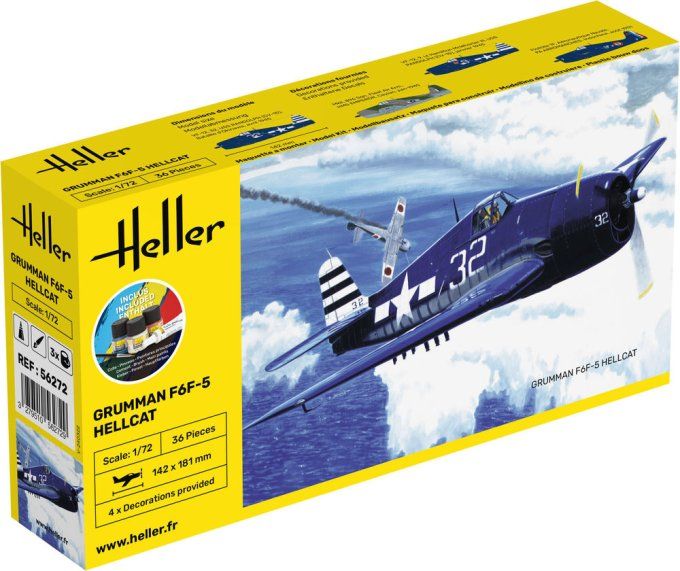 STARTER KIT F6F Hellcat in 1:72