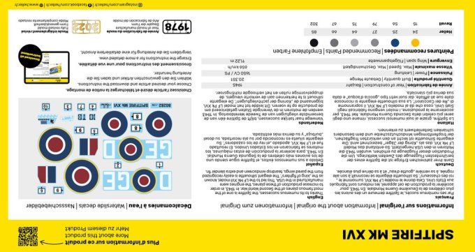 STARTER KIT Spitfire in 1:72