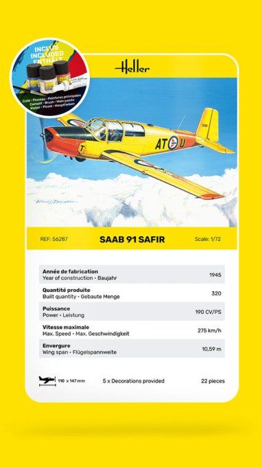 STARTER KIT SAFIR 91 in 1:72