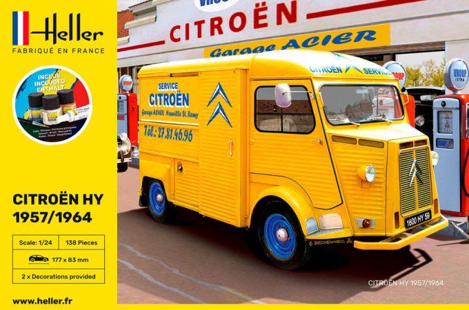 STARTER KIT CITROEN HY 1957/1964 in 1/24