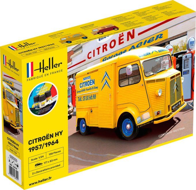 STARTER KIT CITROEN HY 1957/1964 in 1/24