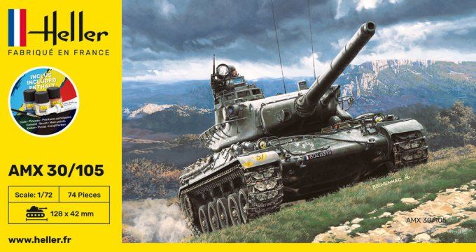 STARTER KIT AMX 30/105 in 1:72