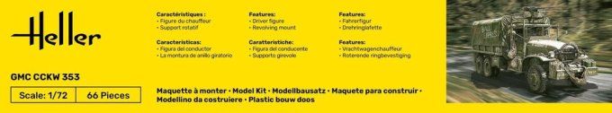 STARTER KIT GMC CCKW 353 in 1:72 