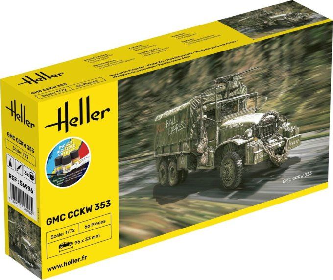 STARTER KIT GMC CCKW 353 in 1:72 