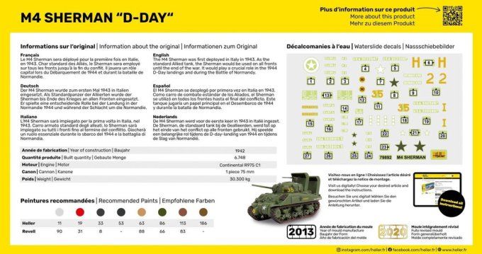 M4 Sherman D-Day in 1/72