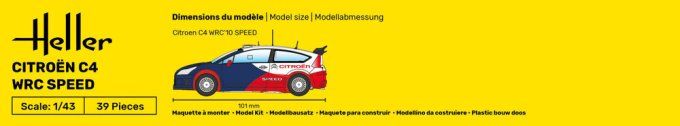 Citroën C4 WRC Speed in 1:43