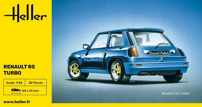 Renault R5 Turbo in 1:43