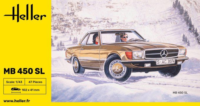 MB 450 SL in 1:43