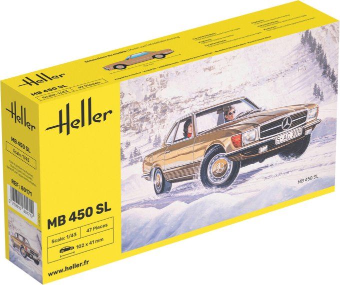 MB 450 SL in 1:43